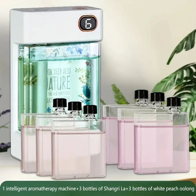 Charging Home Aromatherapy Diffuser with LEDAmbientLight And6Adjustable MistModesTimer Function for Living Room Bedroom Office