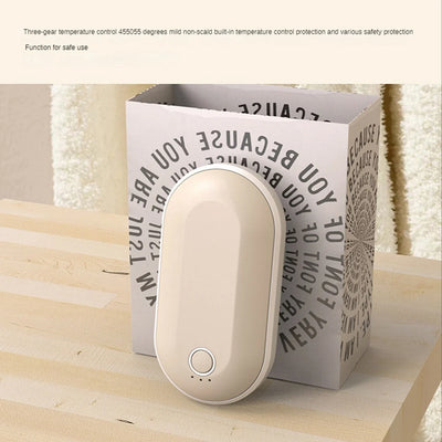 Hand Warmers Rechargeable, 5000MAh Electric Portable Pocket Heater, Heat Therapy Great for Outdoors, Hunting, Golf,Black