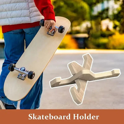 Skateboard Stand 1 Pair Snowboard Rack Longboard Wall Mount Snowboard Hardware For Enthusiasts And Collectors Family Friends