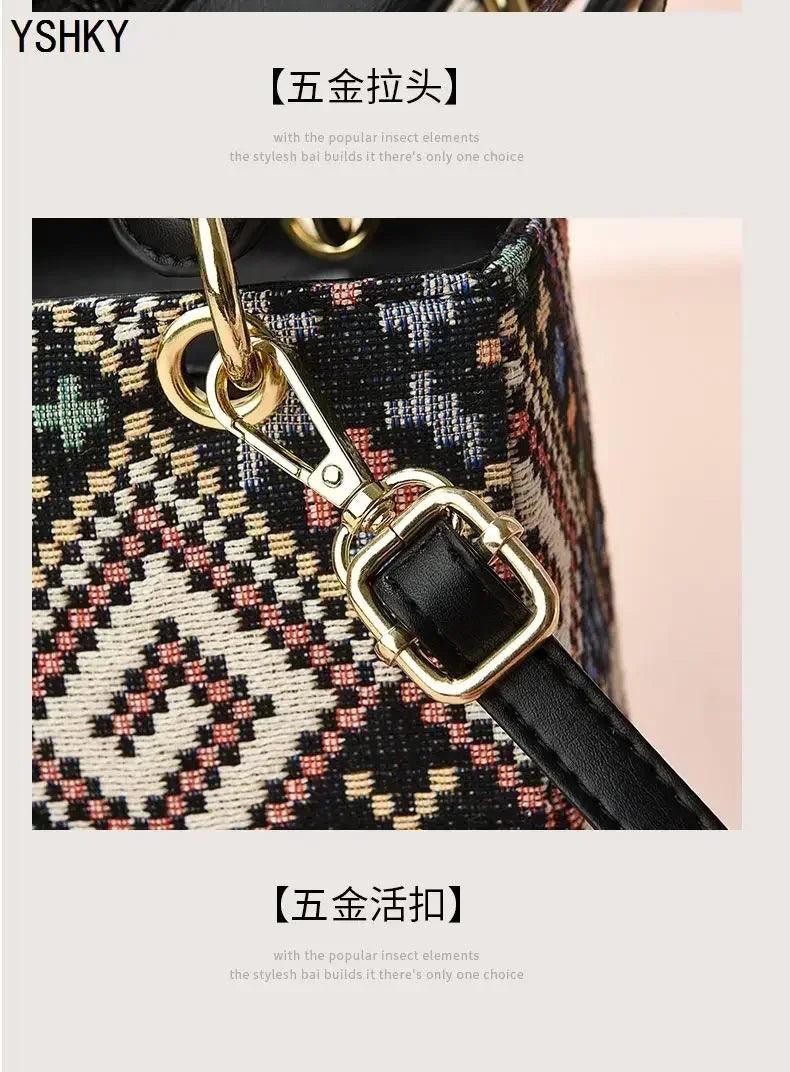 New women bag shoulder bags fashion casual luxury handbag designer new for 2025 composite fashionable large