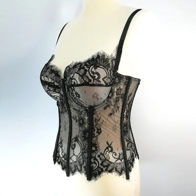 Women's Shaping Sexy Lace Corset Floral Lace