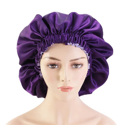 Silk Hair Bonnet for Sleeping Satin Bonnet for Natural Hair Silk Hair Wrap Satin Bonnet Cap Night Sleep Hat Silk Turban