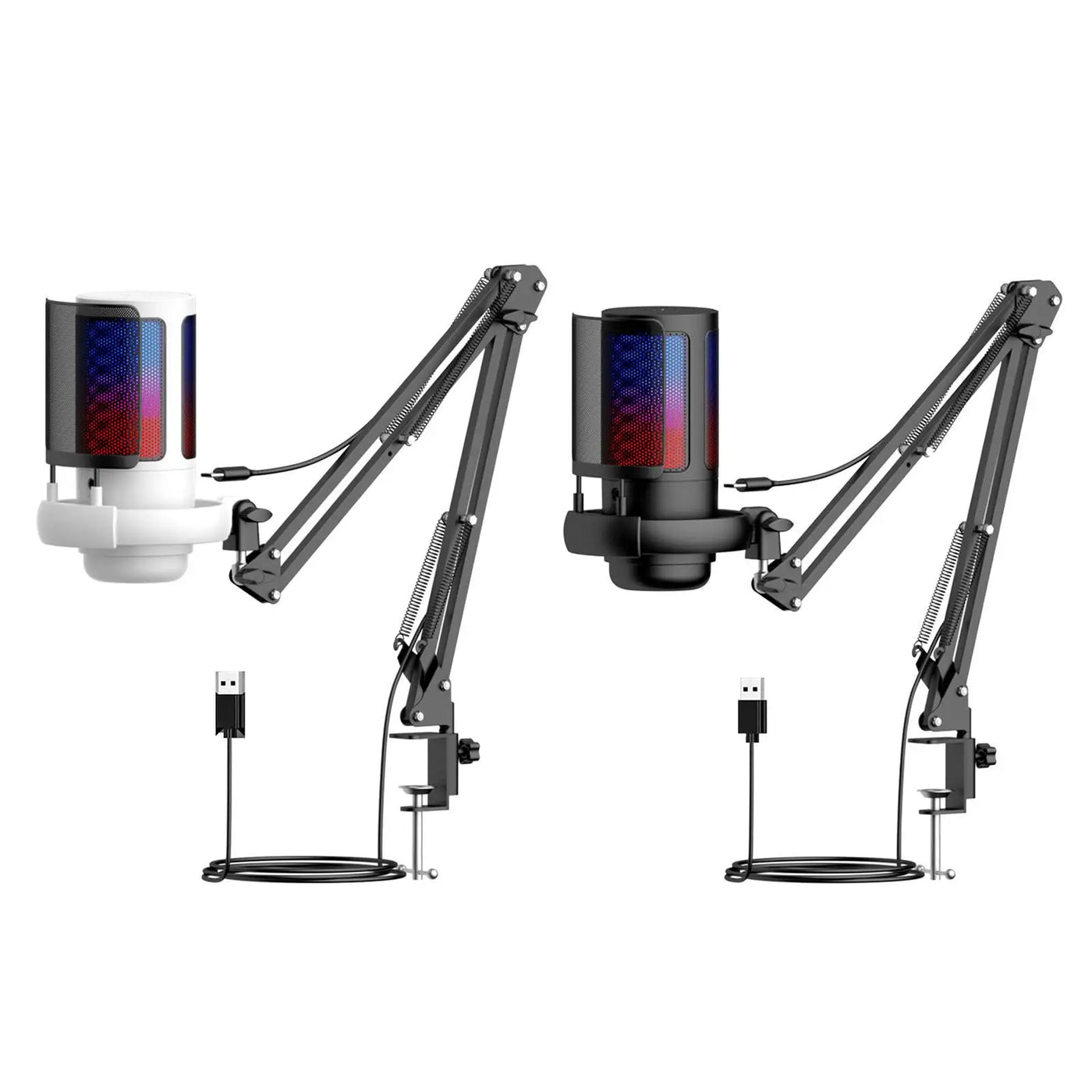 USB Gaming Microphone Professional with Arm for Twitch Chatting Podcast