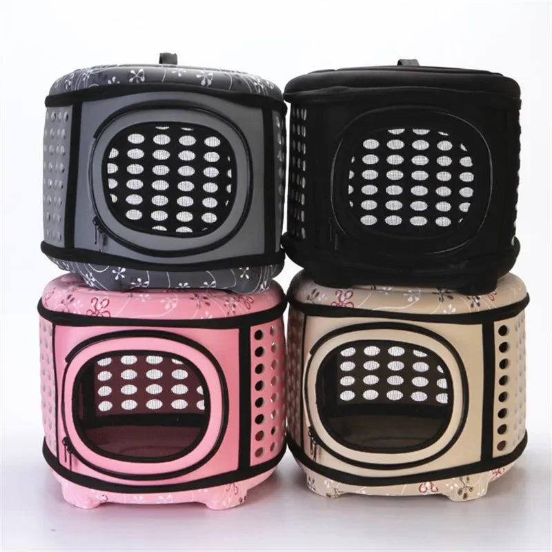 Cat Puppy Carrier Backpack Fashion Breathable 4 Colors Pet Single Shoulder Bags for Cats Small Dogs Outdoor Traveling Supplies