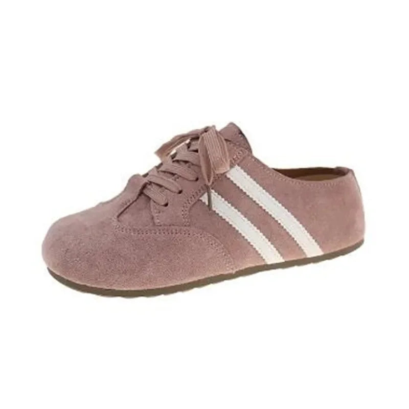 2025 Casual Sneakers Woman Shoes Slippers Flats Platform Sandals Mules NEW Brand Designer Lace Up Loafers Summer Womens Sneakers