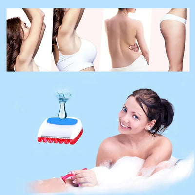 Women's safety razor blade facial/leg/armpit/bikini beauty hair removal razor，cc005