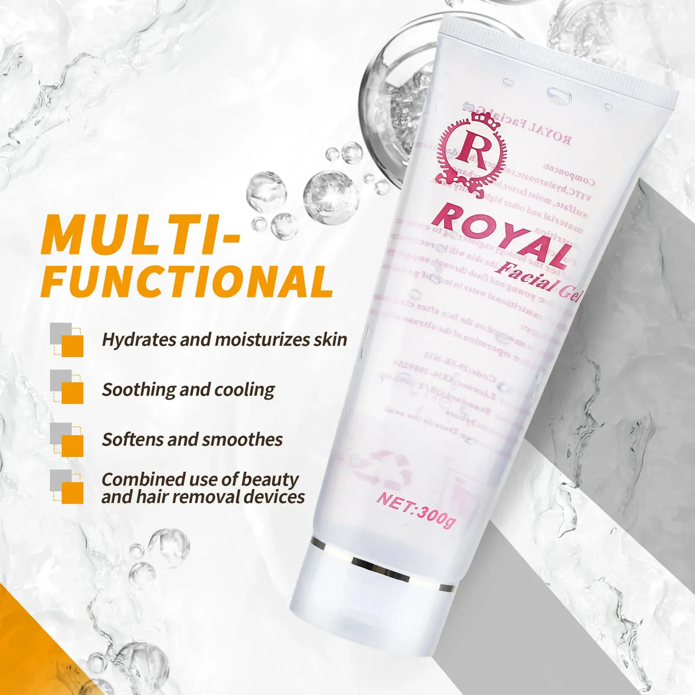 300g Ultrasonic Gel for 40K Cavitation RF Beauty Machine  Body Slimming Radio Frequency Conductive Gel for RF Fat Burning Device