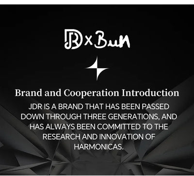 JDR Polyphonic Harmonica 24 Holes Professional Tremolo Mouth Organ T2406S Harmonica For Adults, Professionals and Students