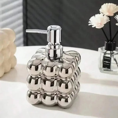 Liquid Soap Household 280ml Body Wash Shampoo  Dispenser Bottle Bathroom Accessories Dispenser Press Separated Bottle Ceramic