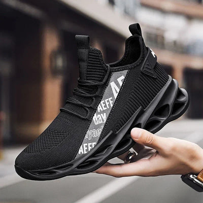 Breathable Mesh Running Shoes High Quality Athletic 2025 Sneakers for Men Outdoor Casual Shoe Male Footwear Lace Up Walking Shoe