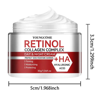 Retinol Collagen Facial Care Moisturizing Cream Deep Hydration  Suitable for dry Aging Face Cream Moisturizing Skin Repair