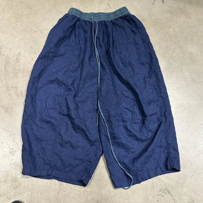 2025 New Wide Leg Pants High Quality Women's 2025 Thin Summer Spring Ramie Literary Retro Loose Personalized Women's Hemp Pants