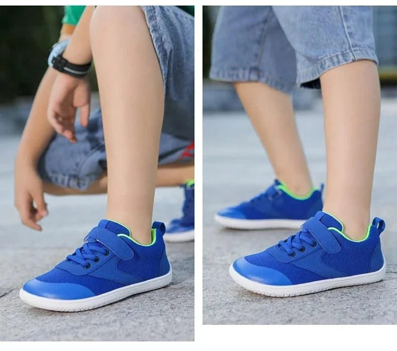 Little Big Kid Wide Barefoot Shoes Boys Girls Minimalist Sneakers Lightweight Non Slip Narutal Children Walking Shoes Skate Flat