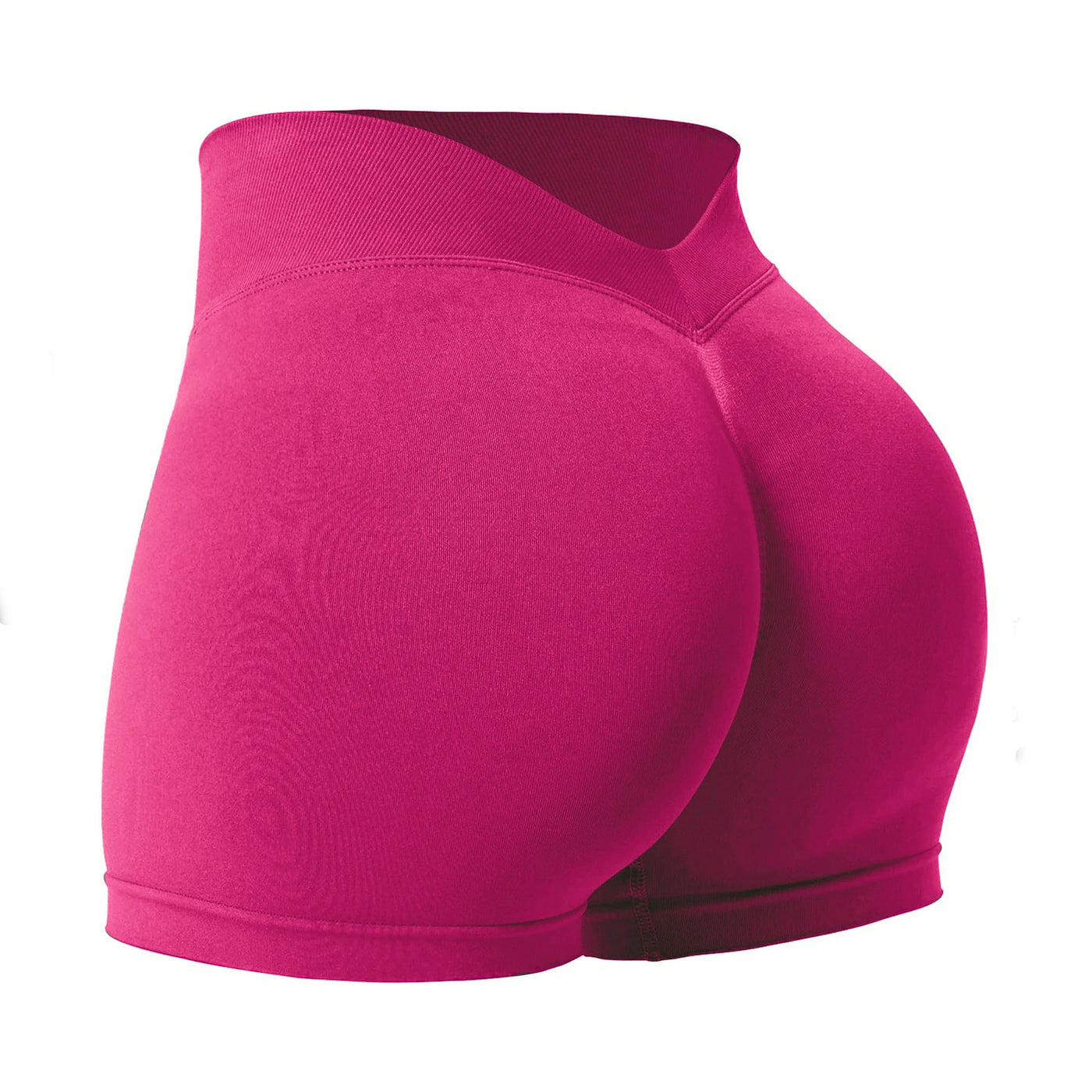 Women's Seamless Yoga Shorts Scrunch Butt