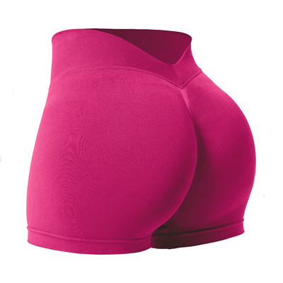 Women's Seamless Yoga Shorts Scrunch Butt