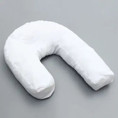 Contour Pillow with Ear Pocket, Great for Sleeping on the Side, Neck, Shoulder and Back Pain Relief, Home and Travel