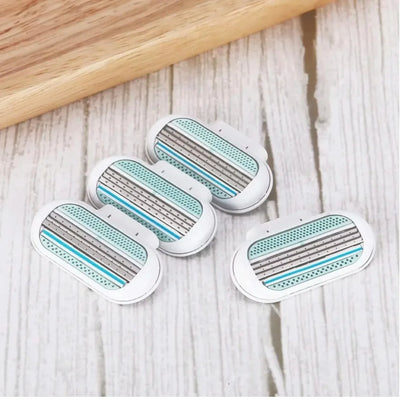 Women's 3-layer safety razor blade for facial/leg/armpit/bikini line beauty hair removal shaver