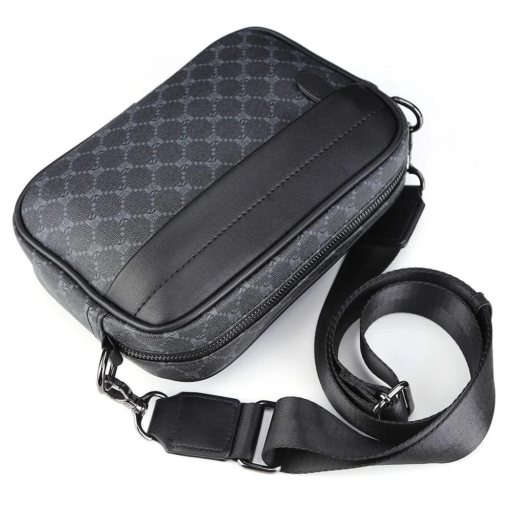 Messenger Sling Bags For Men and Women Square Bag Trendy Diagonal Chest Bag