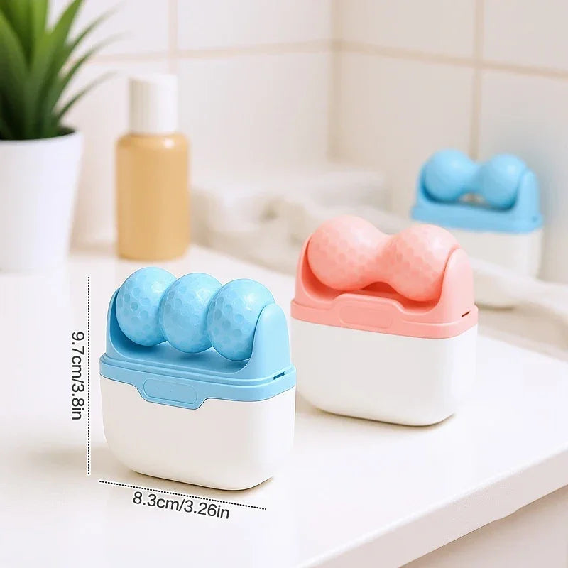 Facial Cold Massage Roller 2 In 1 Ice Roller For Face Eye Pain Relief Skin Care Pain Relief Makeup Care Tool