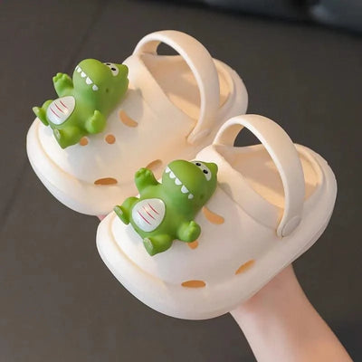 2023 Clogs  Boys Girls Summer Kids Children's Hole Shoes Infant Indoor Slippers Non-Slip Beach Sandals Toddler Home Shoes Baby