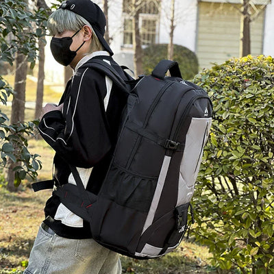 Climbing Backpack with Shoes Pocket Outdoor Travel Hiking Trekking Camping Sports Bag Large Mountaineering Luggage Rucksack