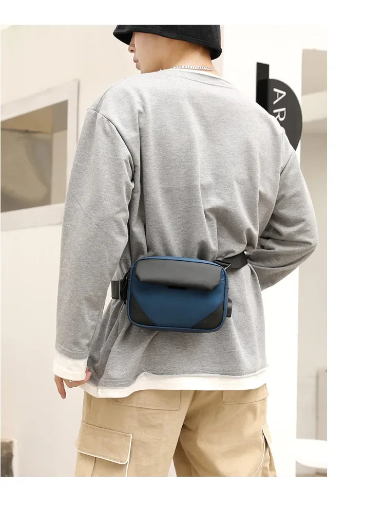 Men's Fashion Small Bag Casual Men Mini Handbags Male Cross Body Shoulder Messenger Bags For Men Purses And Handbags bolasa