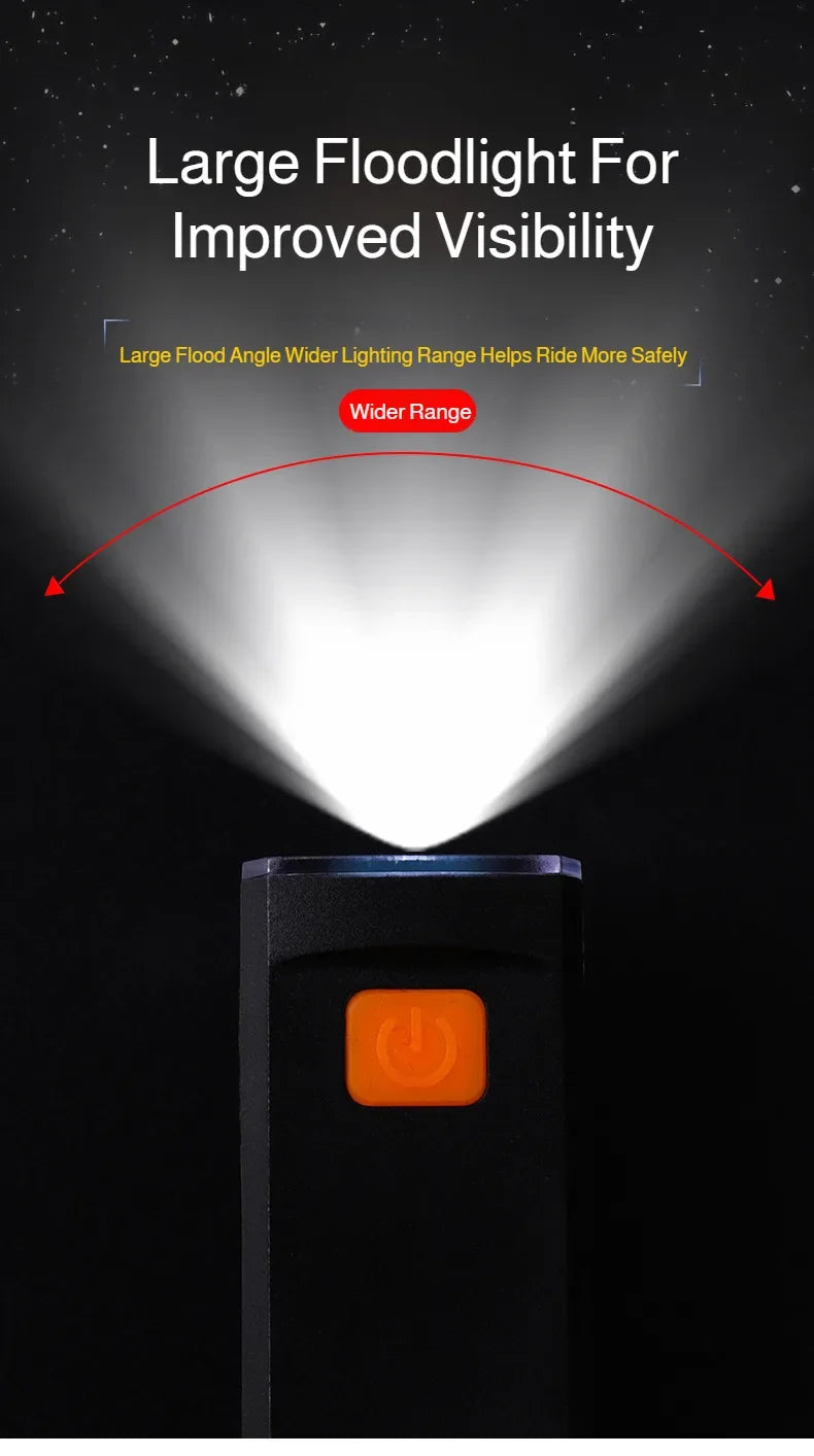 Mountain bike headlight mountain bike riding rainproof night riding headlight rechargeable mountain bike light