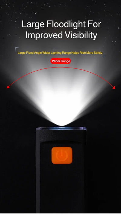 Mountain bike headlight mountain bike riding rainproof night riding headlight rechargeable mountain bike light