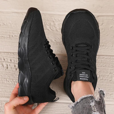 Breathable Women Running Shoes Comfortable Versatile Lightweight Non Slip Outdoor Exercise Shoes  Lace Up Tennis Women Sneakers