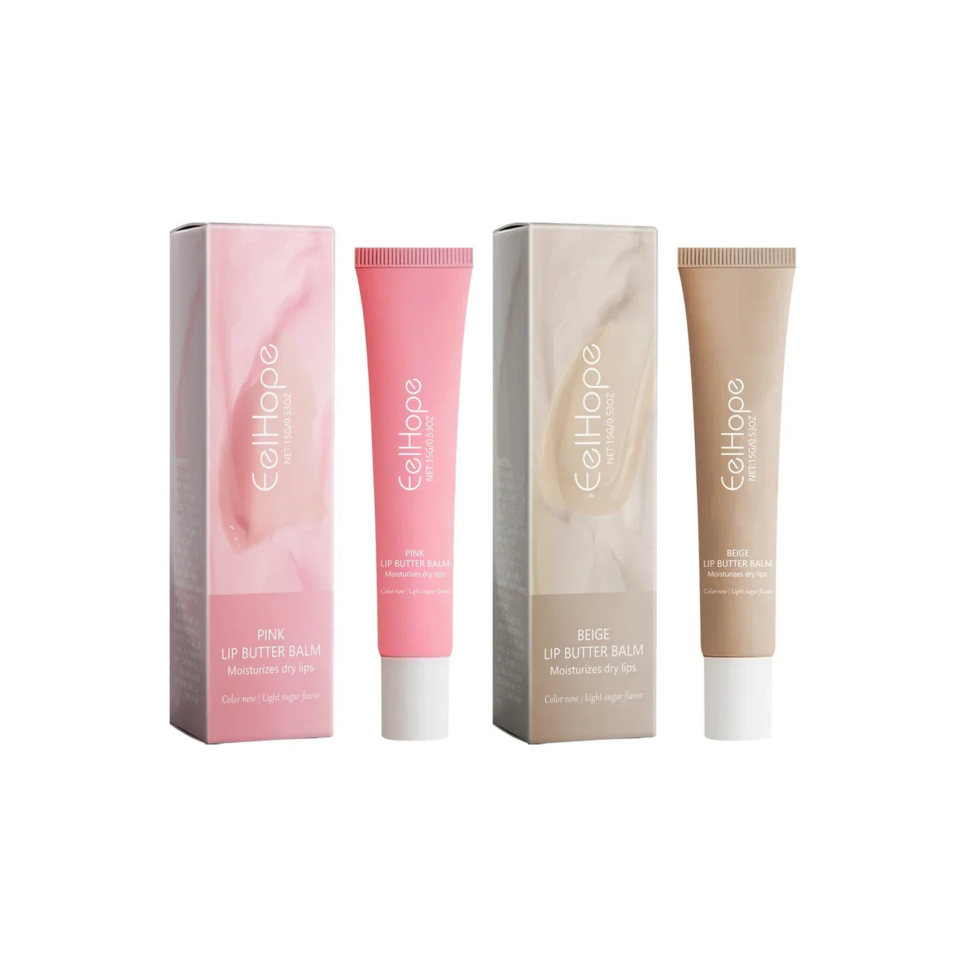 Eelhope Glossier Lip Balm Repair Lip Moisturizer Deep Nourishing Lip Shine Hydrating Skin Barrier Repair Care Korean Lip Balm