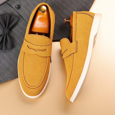 Men's Loafers Casual Slip On Shoes Soft Lightweight