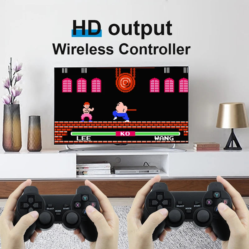 Video Games Console M8 GameStick Retro Handheld Game Player 2.4G Dual 40000 game Wireless Controller For Dropshiopping Xmas Gift