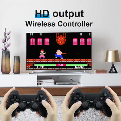 Video Games Console M8 GameStick Retro Handheld Game Player 2.4G Dual 40000 game Wireless Controller For Dropshiopping Xmas Gift