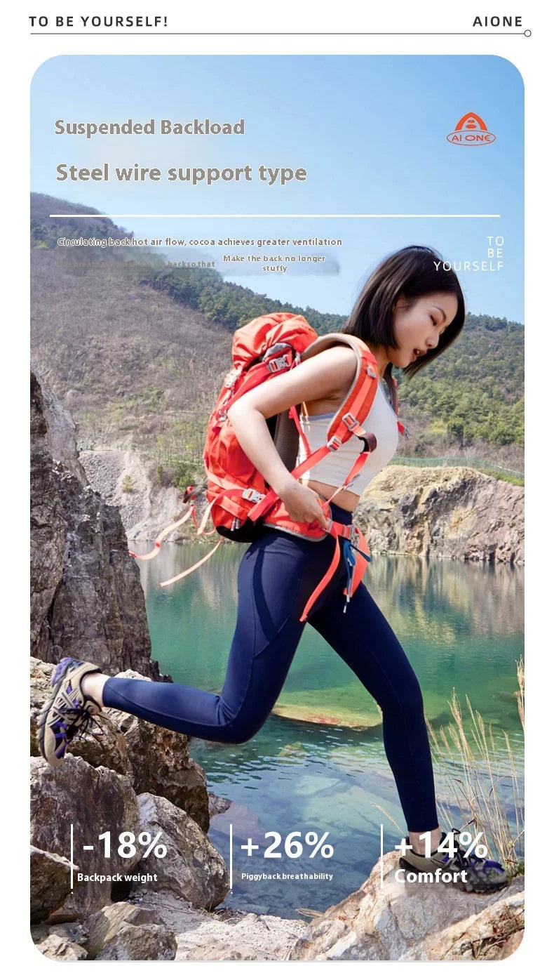 40L Mountain Backpacks Tourist Rucksack Climbing Bag Hiking Backpack Men Sport Molle Trekking Backpack Tactical Bag