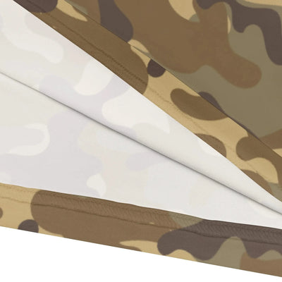 Women's Military Style Camo Dress S-3XL Army-Inspired Maxi Wrap Dress for Festival & Hiking Looks