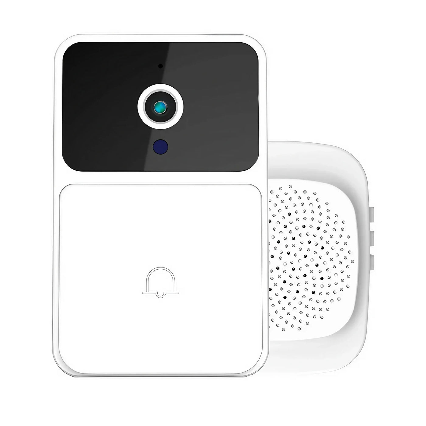 WiFi Video Doorbell Camera, Wireless Night Vision - Ultra HD Smart Home Doorbell with Two-Way Audio for Real-Time Communication
