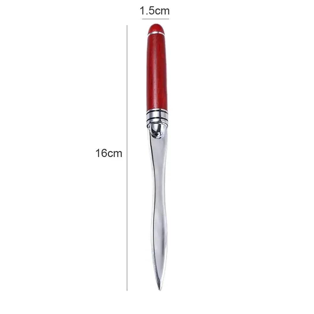 Supplies wooden handle office school student stationery letter opener express cut paper tool envelopes