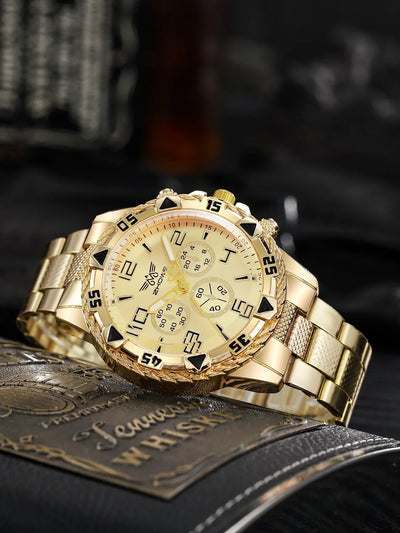 Mens Watches Luxury Brand Watches For Mens Fashion High Quality Luxury Simple WristWatch Business Full Steel Sports Male Clock