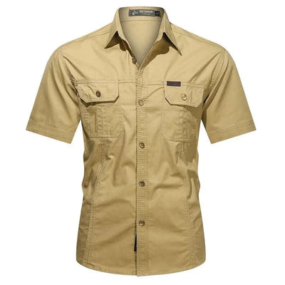 Men's thin short sleeved shirts Summer