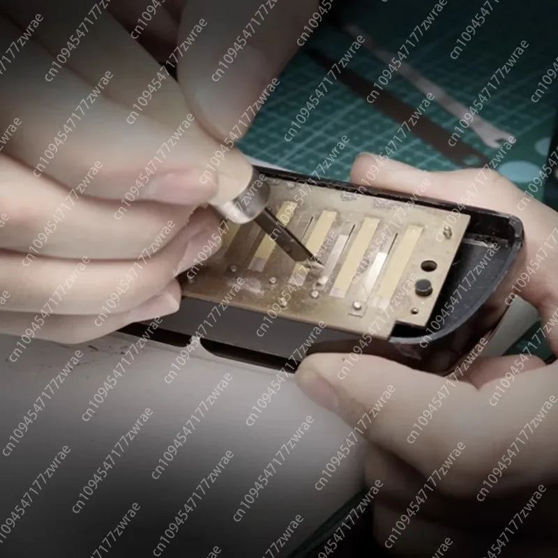 Harmonica Repair and Tuning Tool Kit, Chromatic Scale Polyphonic Repair, Disassembly and Cleaning Tools, Universal