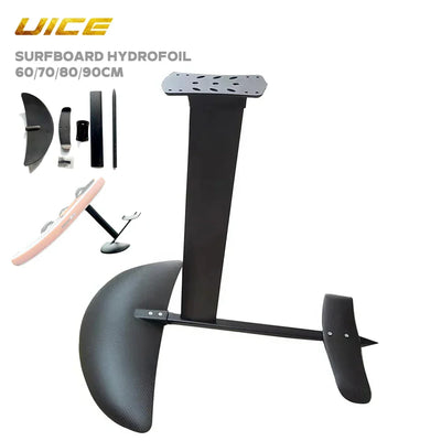 Wing Foil Hydrofoil Surfboard 60/70/80/90cm Wing Foil Hydrofoil 3K Carbon Wings Fuselage Mast Plate For SUP Wakeboard Foil