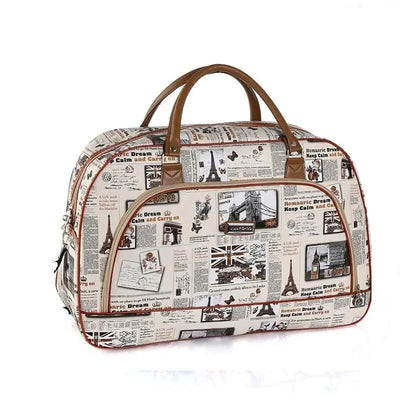 Fashion Cartoon Print Travel Bags for Women