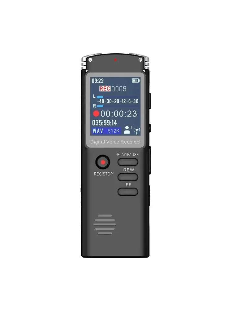 Voice Recorder - Voice Activated Recorder with Earphone & USB Charge Cable, Digital Voice Recorder with Playback for Lectures &