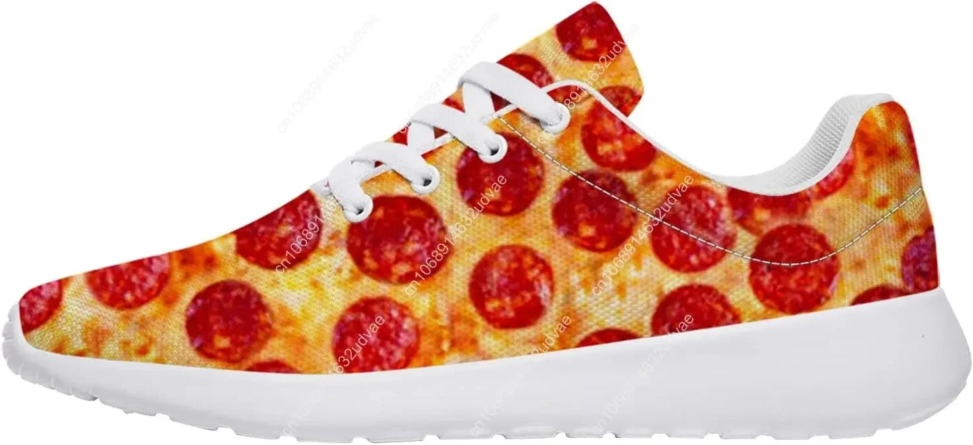 Pizza Shoes for Women Men Sneakers Sport Tennis Running Shoes Gifts for Friends