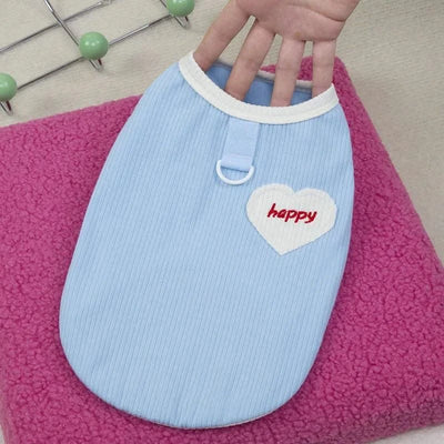 Pet Clothes Dog Vest Summer Breathable Sleeveless Hoodies Blue Purple Clothing Puppy Sweatshirt Tank Top Costume For Small Dogs