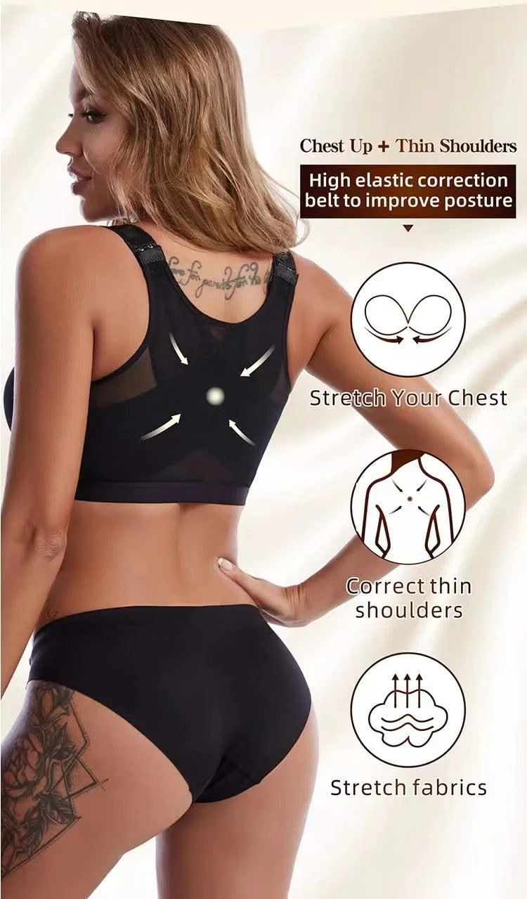 Front Closure Posture Bra Women