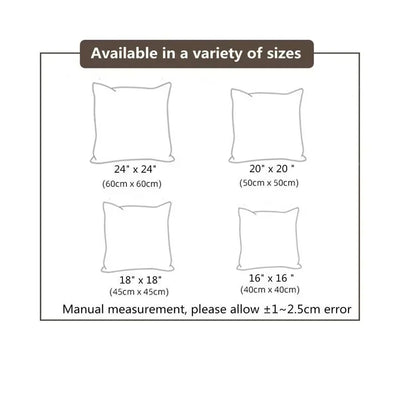 Home Decor Autumn Scenes: Door, Bicycle, Basket Decor Pattern Cushion Cover Suitable for Sofa Bedroom Car Pillow Cover