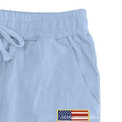 Men's Linen Wide-leg Pants for All Seasons Hip-hop Street Fashion Casual Pants Loose and Versatile Breathable Trousers for Men