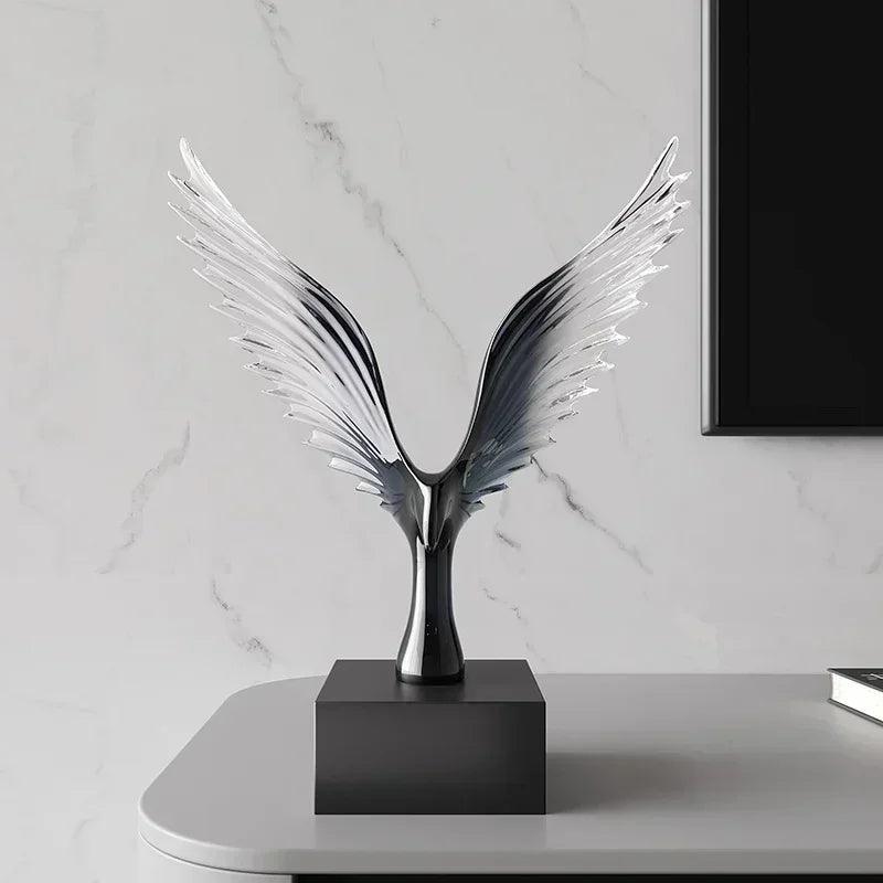 Creative decor sculptures luxury ornament artistic soft decoration modern minimalist living room office wine cabinet