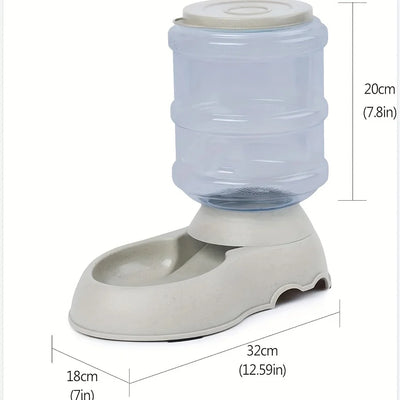 Pet dog and cat water feeding and feeder  can be large capacity automatic water storage water feeder  and feeder